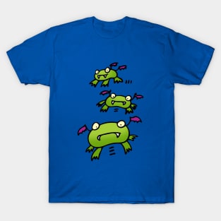 VAMPIRE FROGS (FROM MY BOOK 'THE EASTER BUNNY'S UNDERSEA ADVENTURE!' BY CLIFFORD JAMES HAYES) T-Shirt